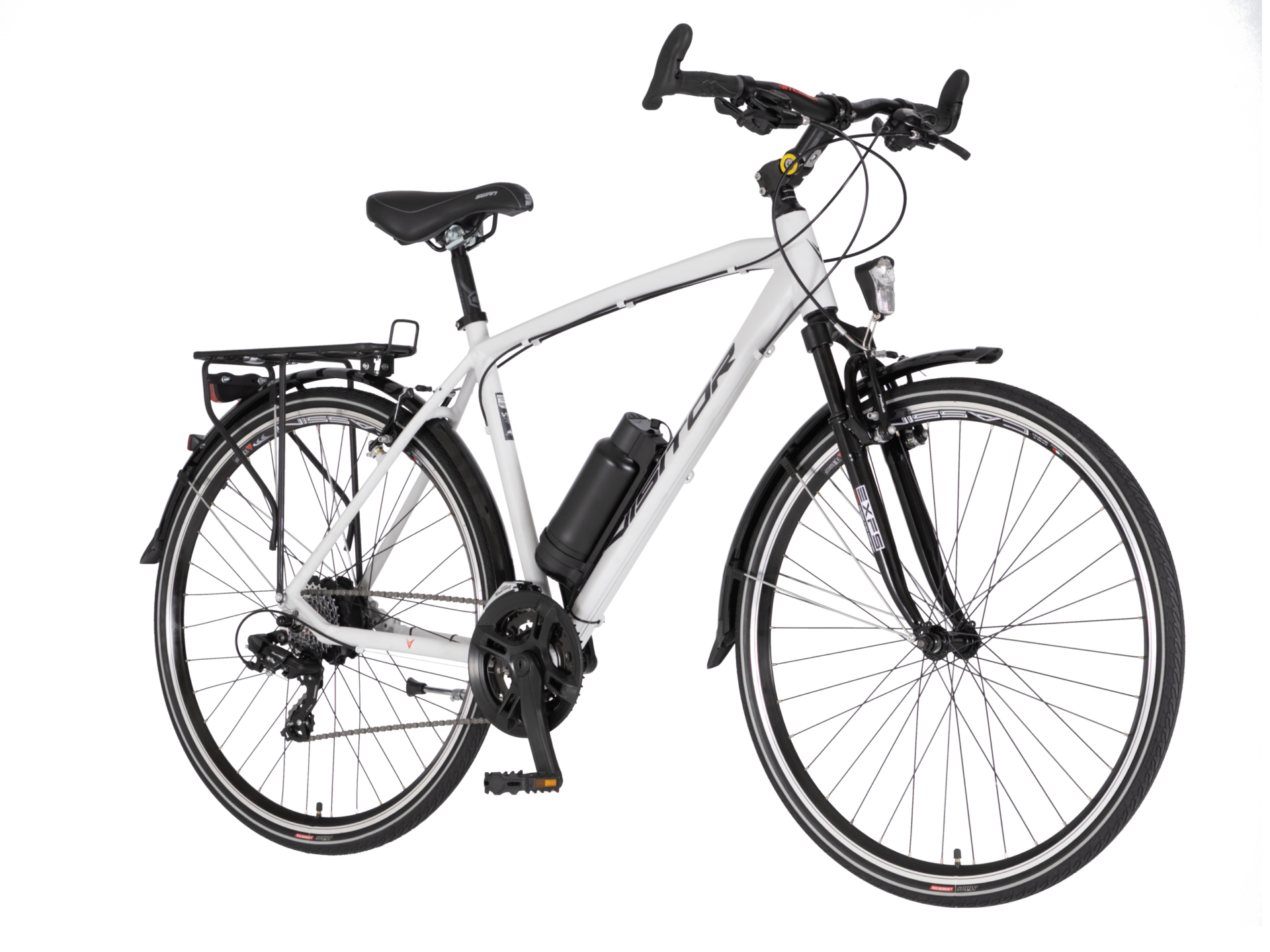 E-bicikl Visitor Terra man sive boje