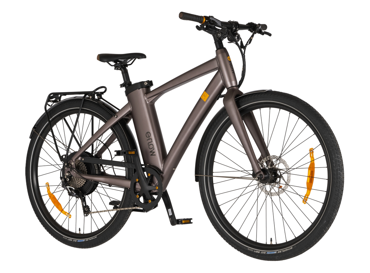 CR2 E-FLOW SIVA 36V 10.4 AH LITIJUM-JONSKA 28" 170–190 cm (L/XL) 28X2.35 PREDNJA DISK ZADNJA DISK