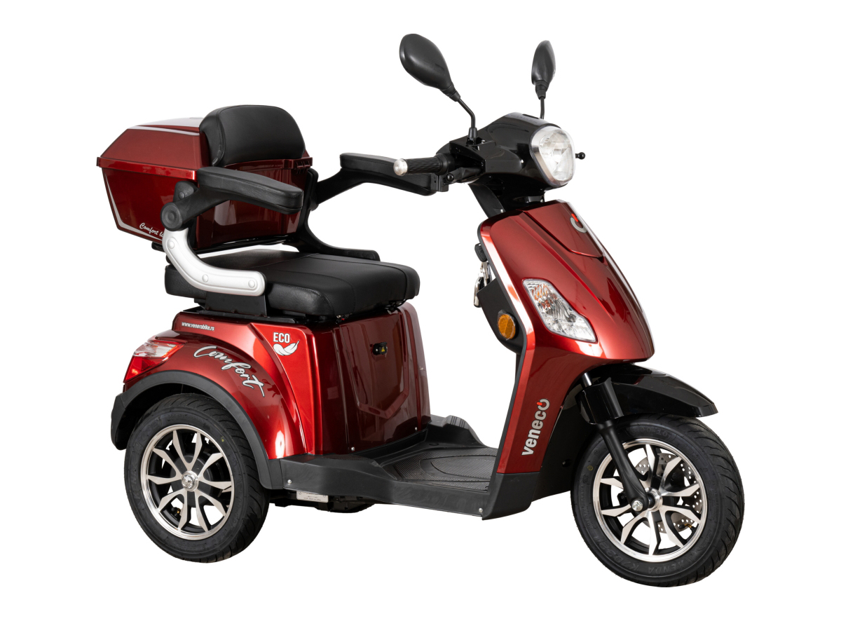 EB-TRICIKL VENECO BN022 COMFORT BORDO 60V 20 Ah
