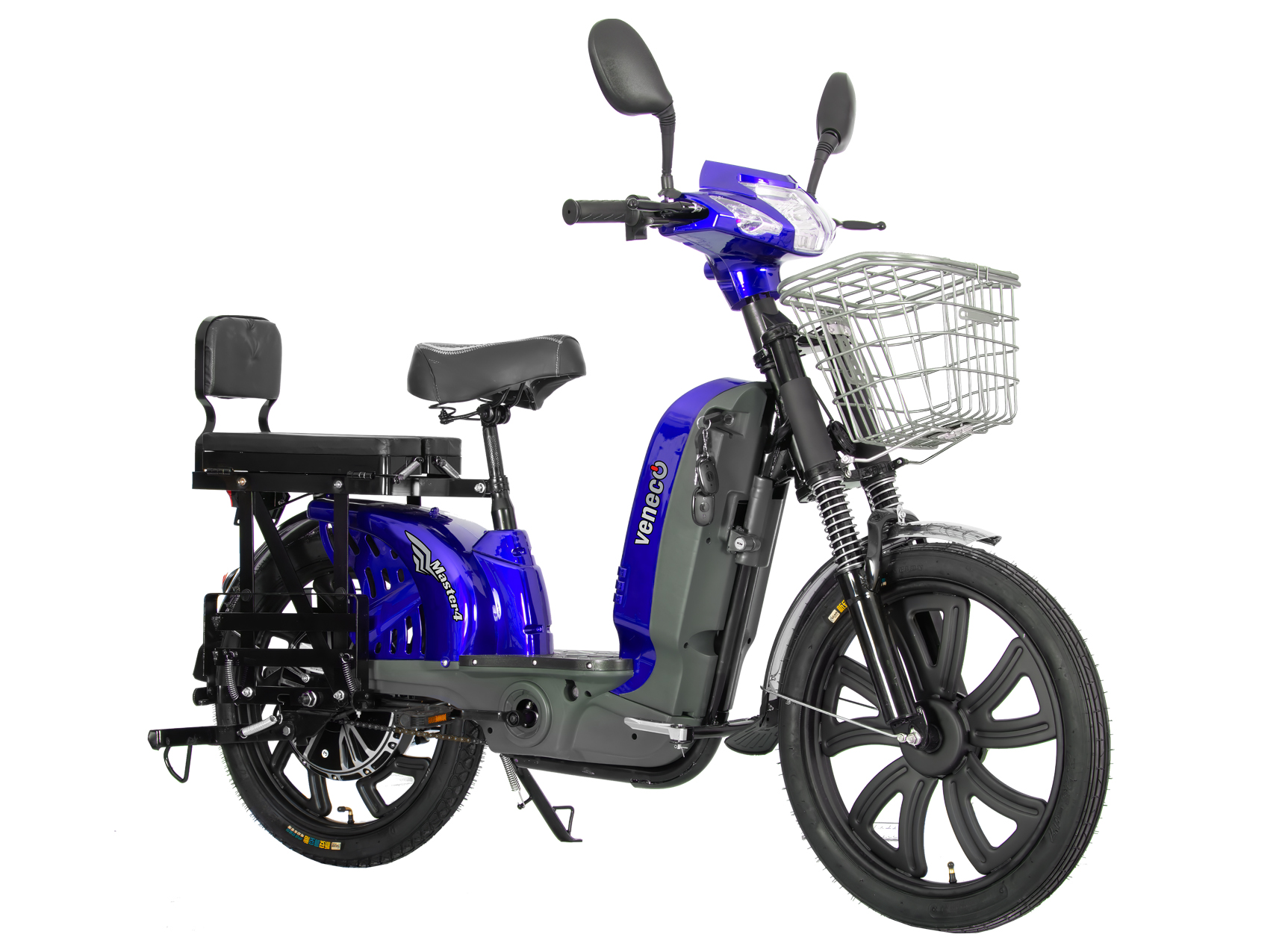 Električni bicikl Master4 plavi