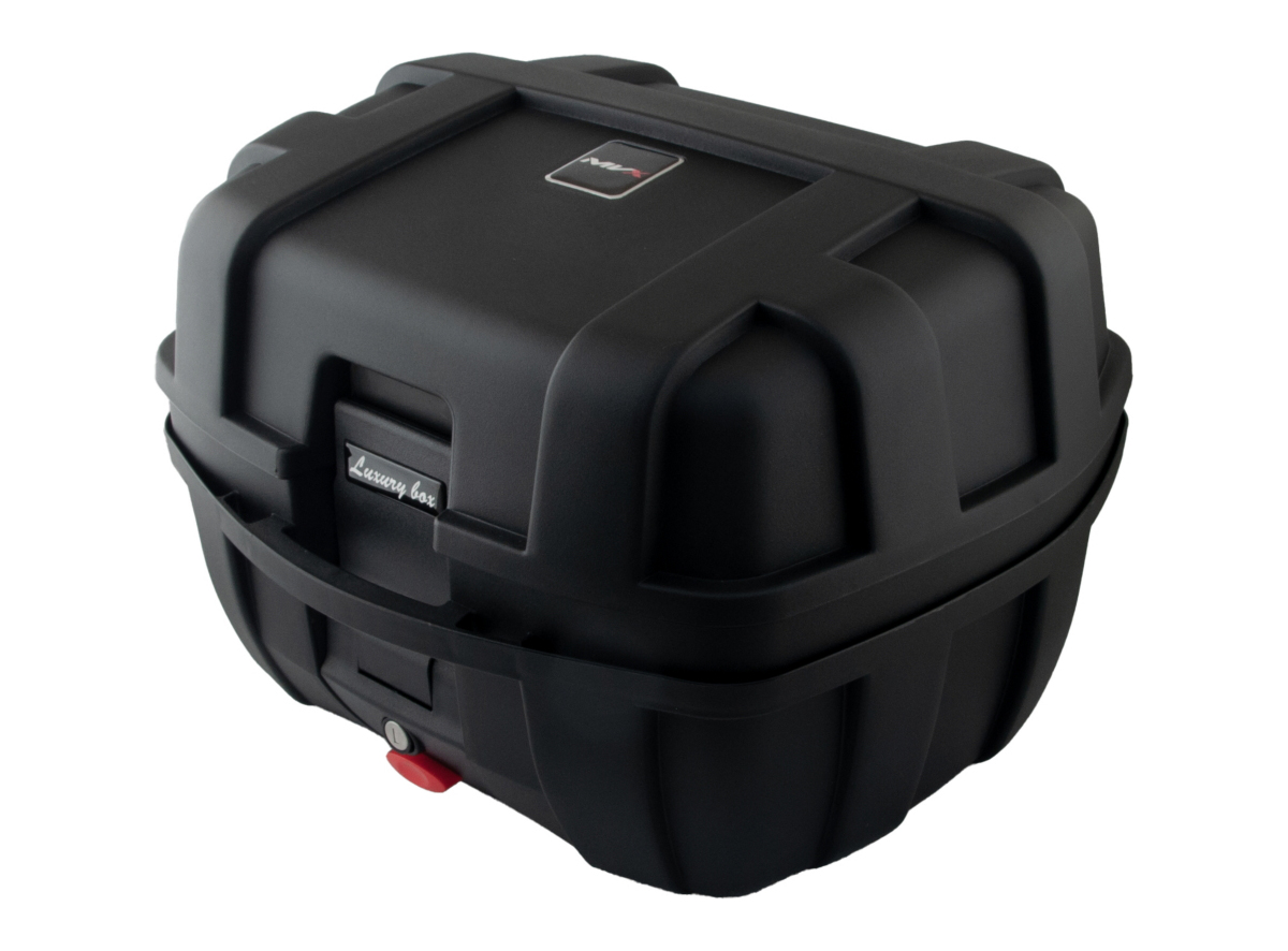 Kofer za motor zadnji crni 37L 48.5X42X33CM