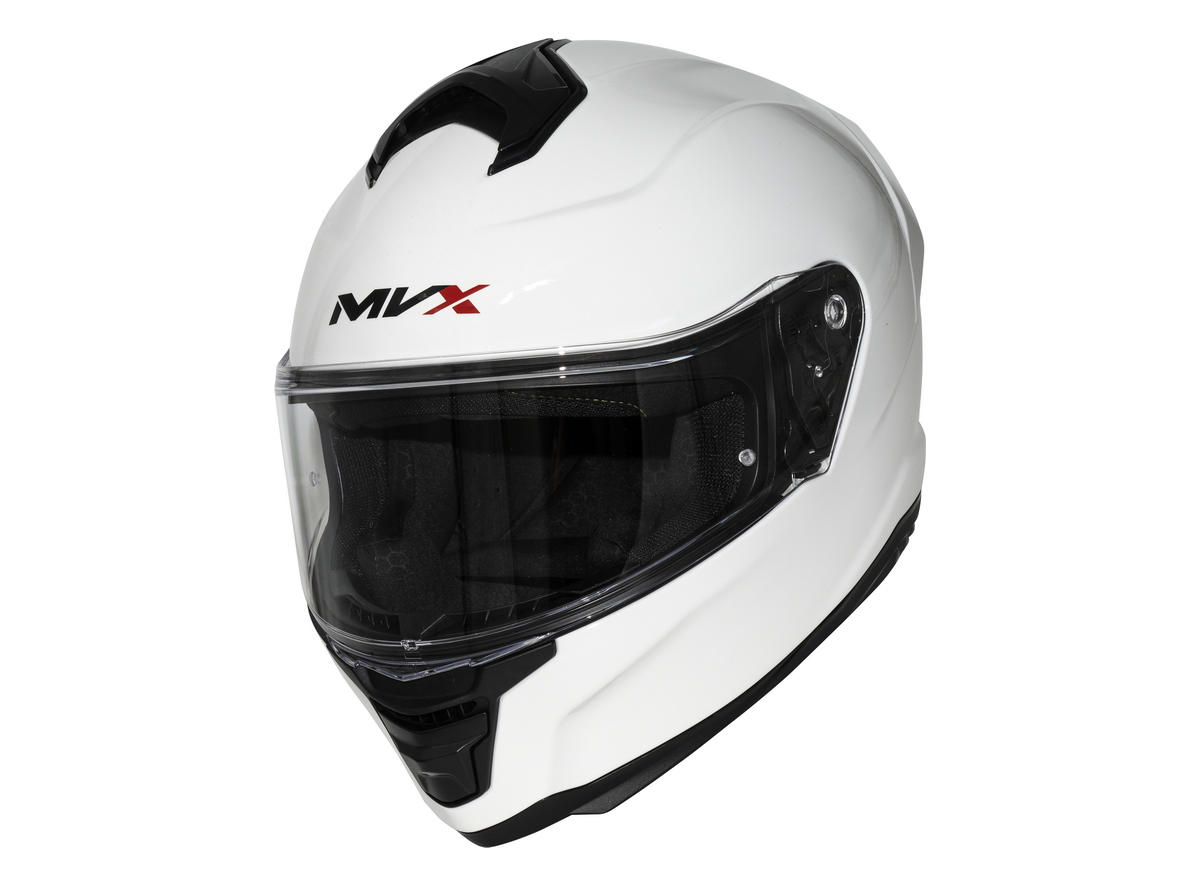 Kaciga za motor veličina L-MVX 987 Full Face Simpli vizir bela