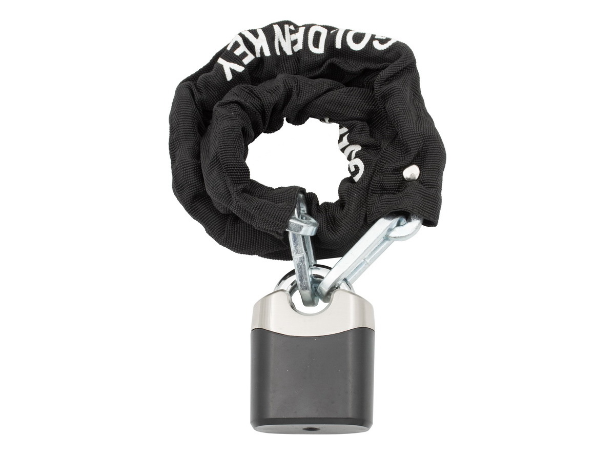 Brava lanac na katanac crna 8x800 mm Golden key