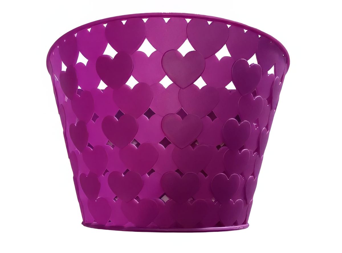 KORPA PREDNJA ZA DECIJE BICIKLE U OBLIKU SRCA LJUBICASTA YS889-1 2020