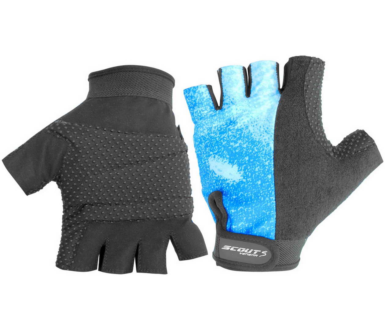 Rukavice gel protect plavo crne spot veličina XL