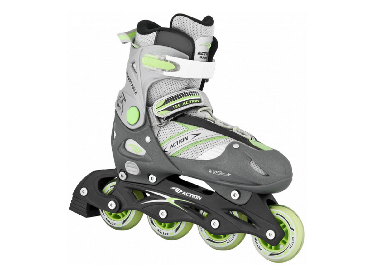 ROLER XS (29-32) SIVO ZELENI PVC