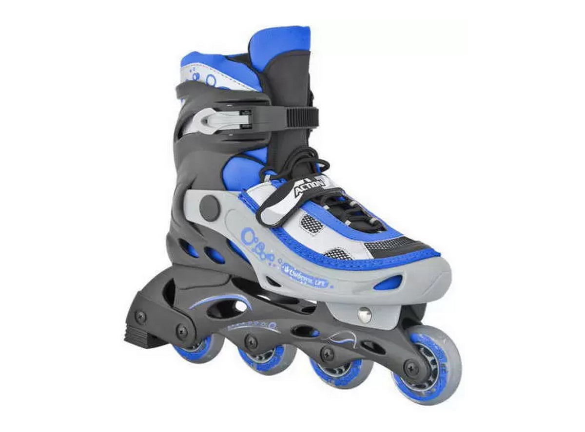 ROLER DEČIJI L (39-42) SIVO PLAVI PVC