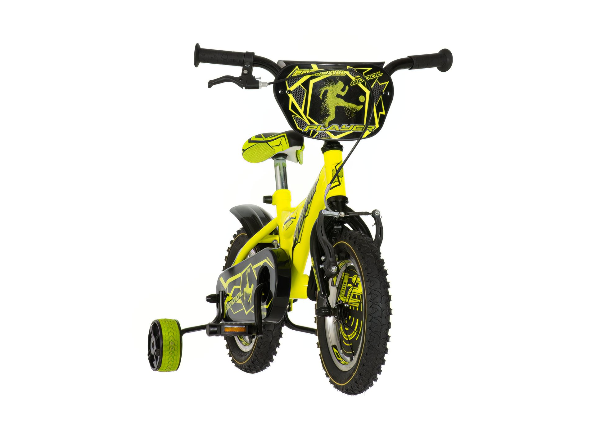 Neon žuto crna goal muška dečija bicikla -pla121