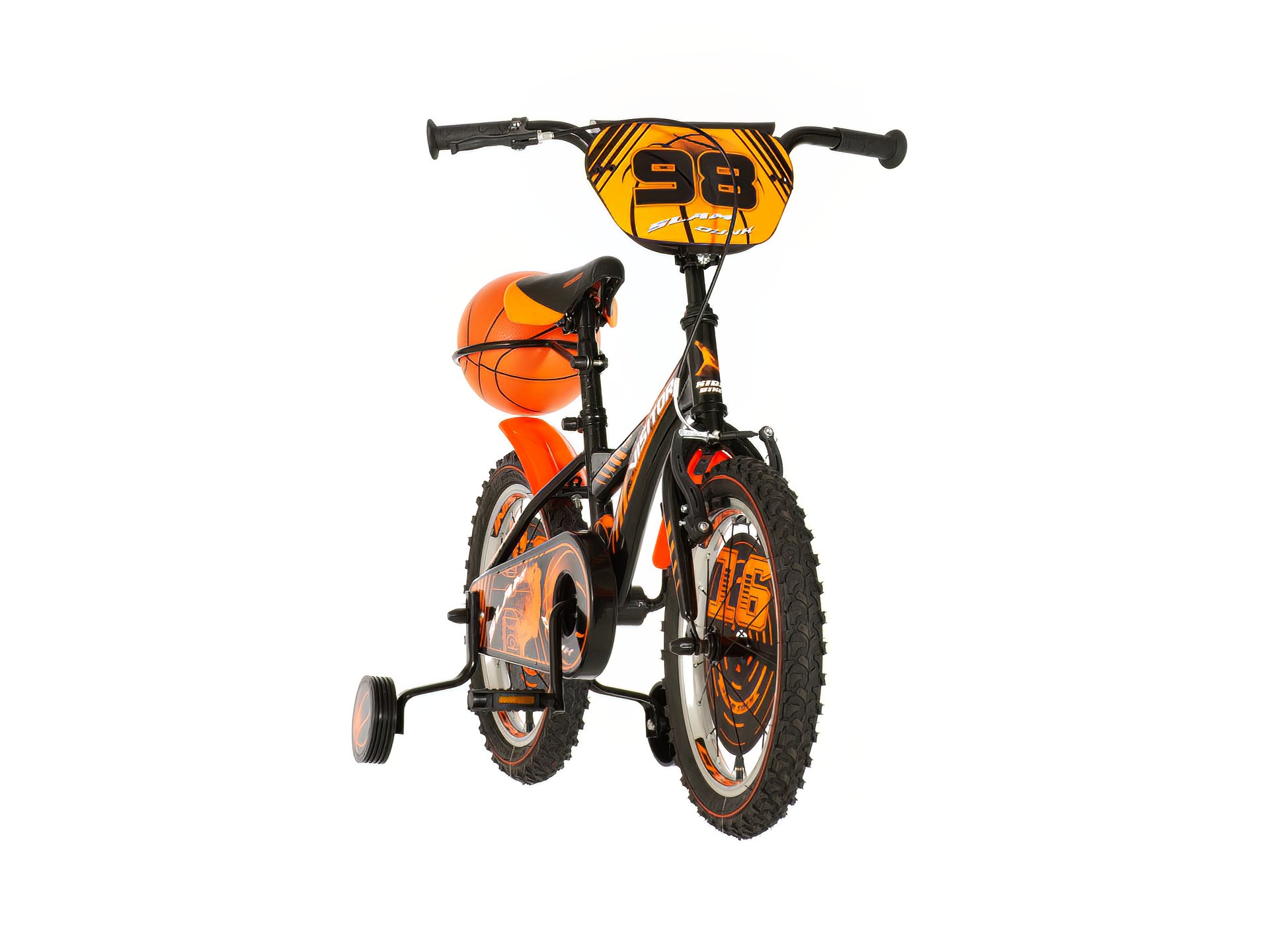 Kids bicikla visitor narandžasto crna-bas160