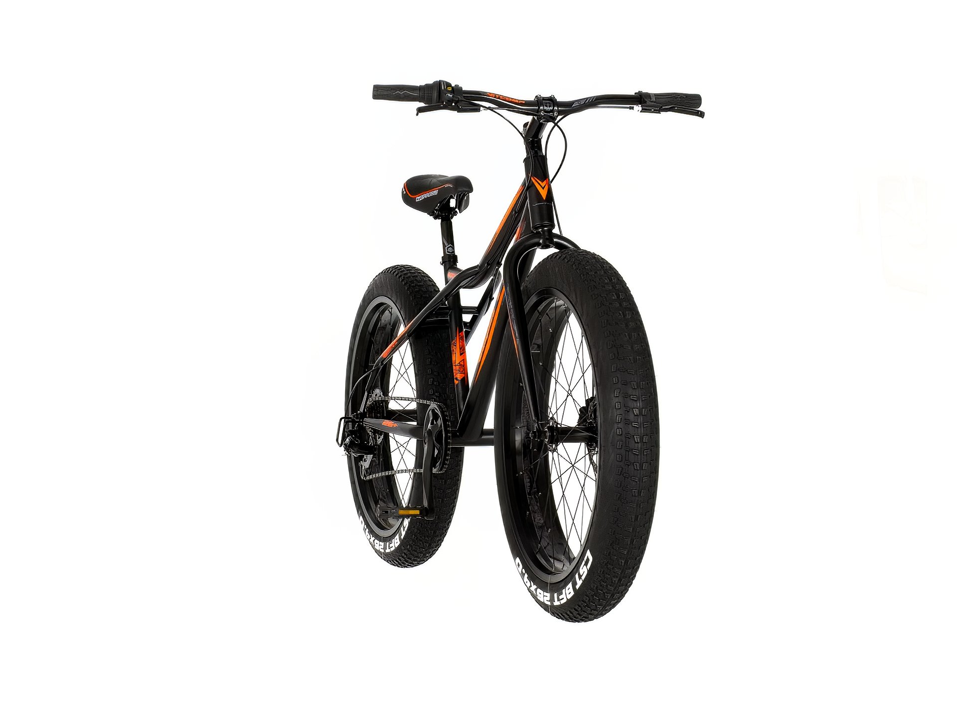 Fat bike bicikla visitor crno narandžasta-fat262d2