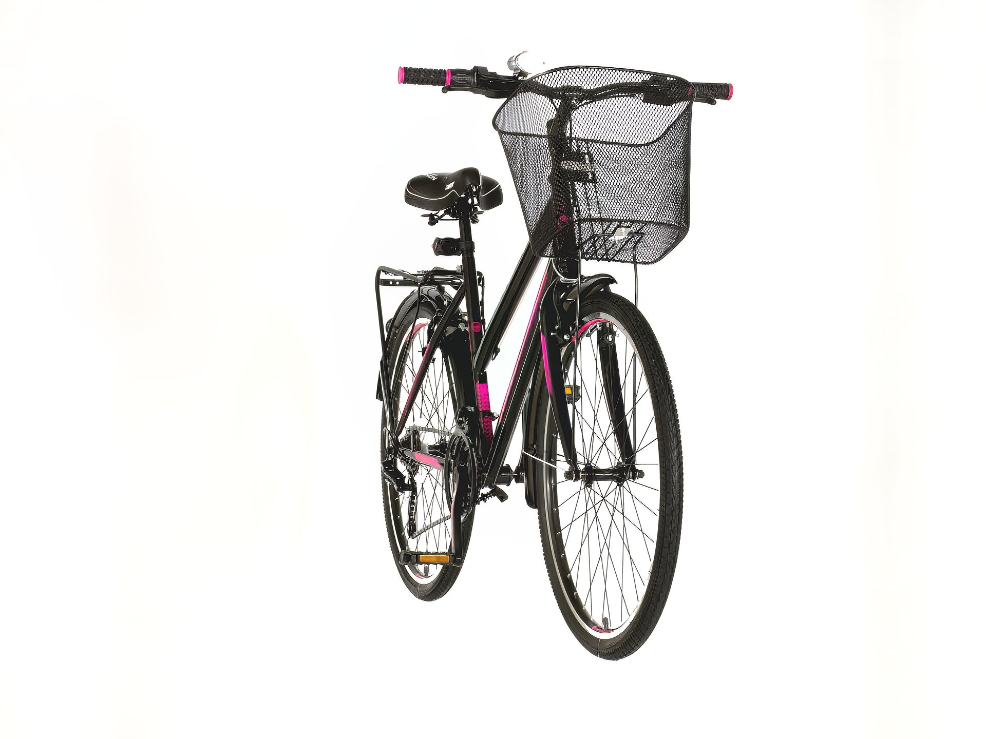 Crno roza roma ženska bicikla -rom265