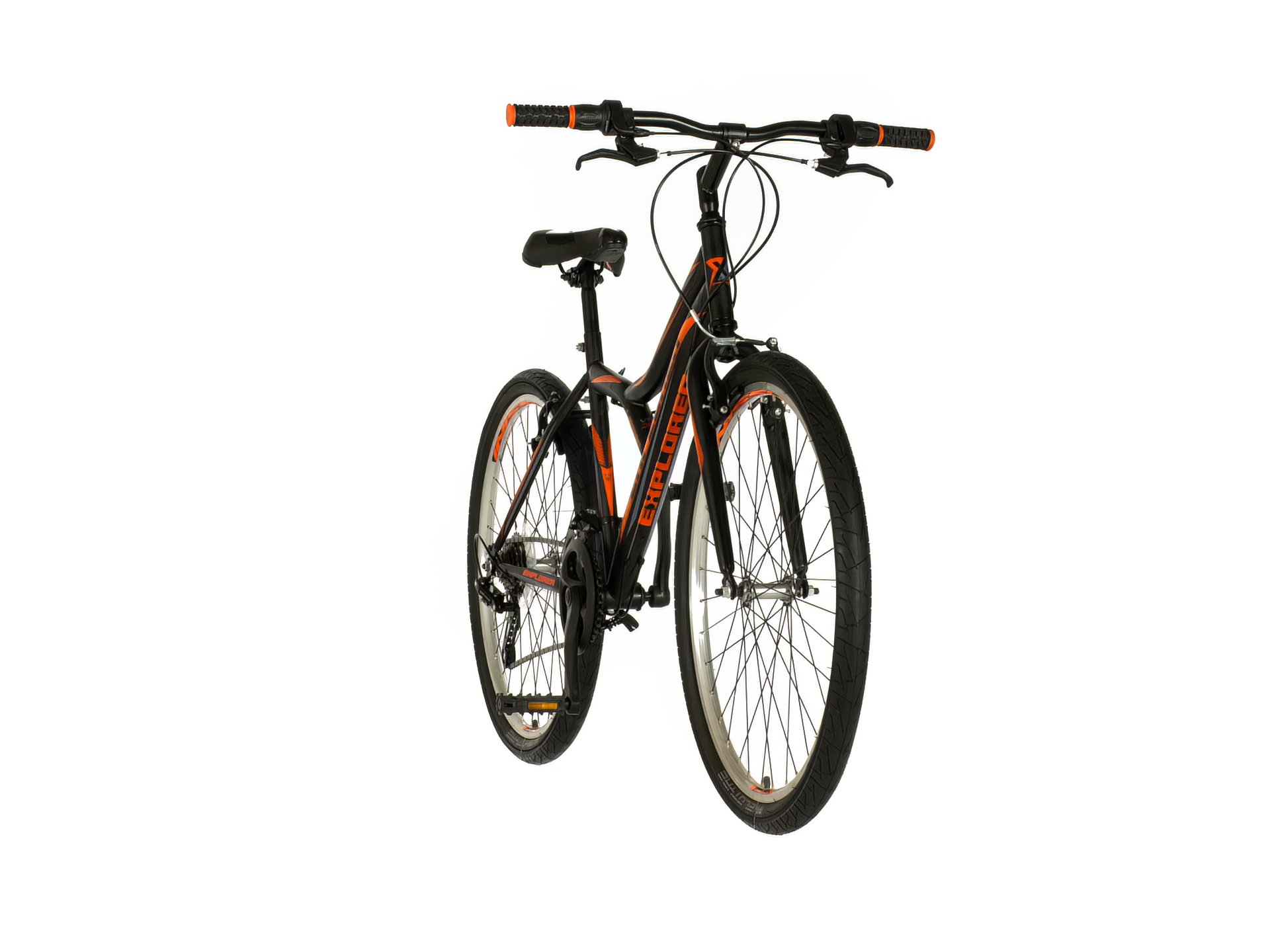 Explorer legion mtb bicikla crno narandžasta-spy265