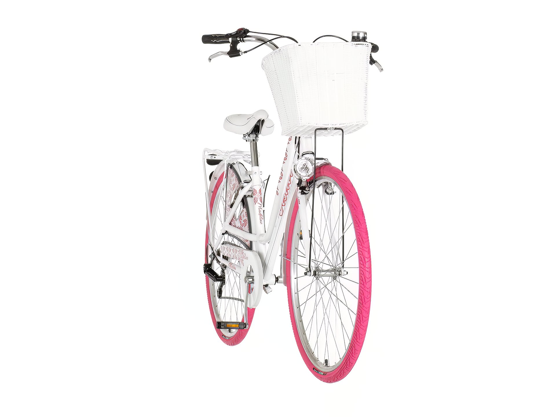 Visitor madeline bicikla belo roza-fas286s6