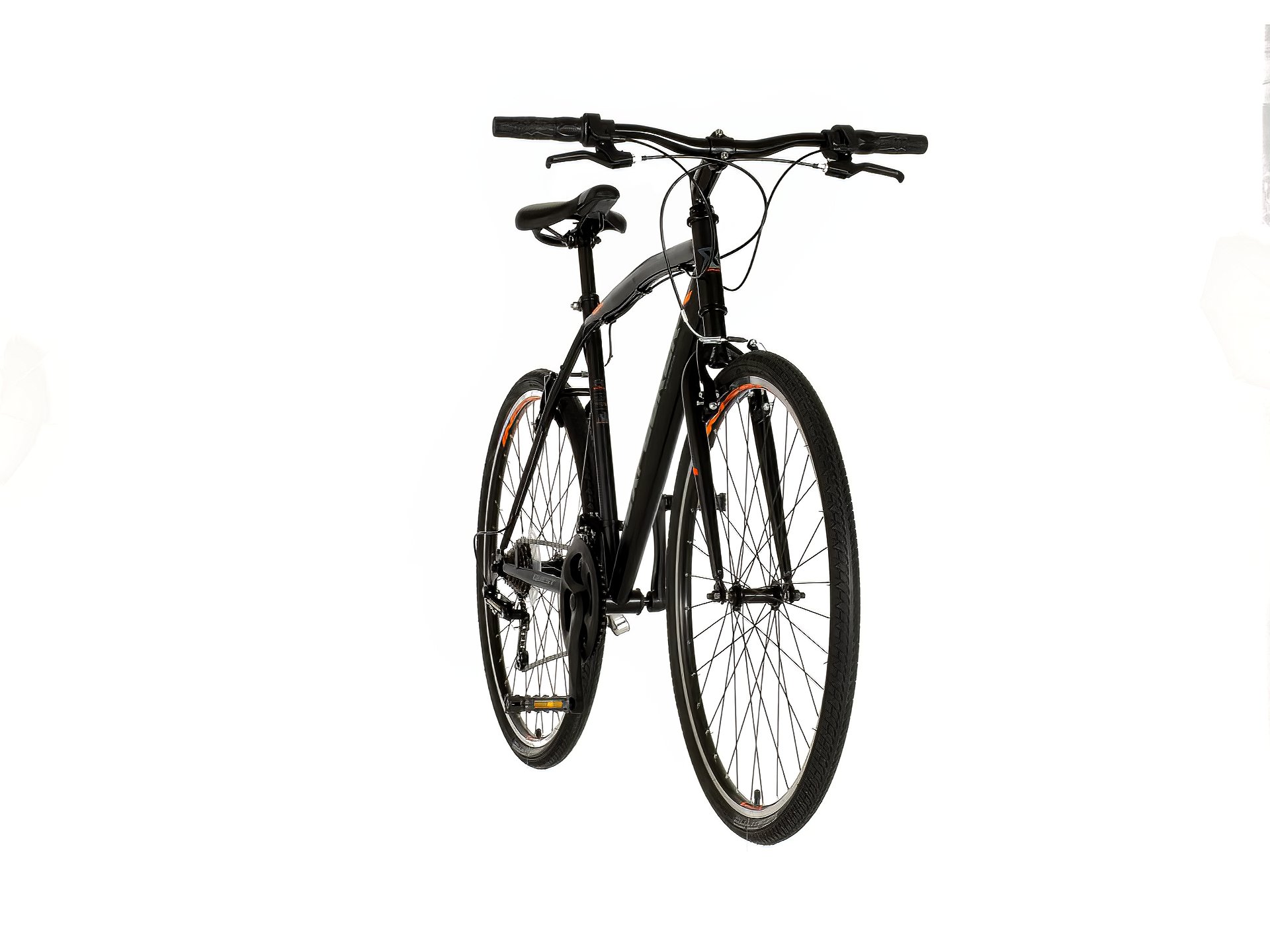 Explorer quest bicikla crno narandžasta-qes283fit