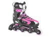 ROLER L (40-43) CRNO ROZI PVC ŠINA ABEC-5