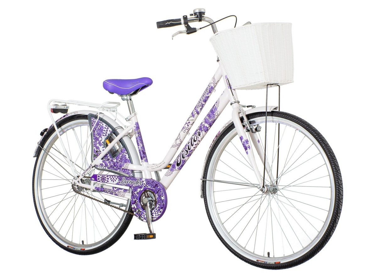 Bicikl Visitor Lavander 28" belo ljubičasti