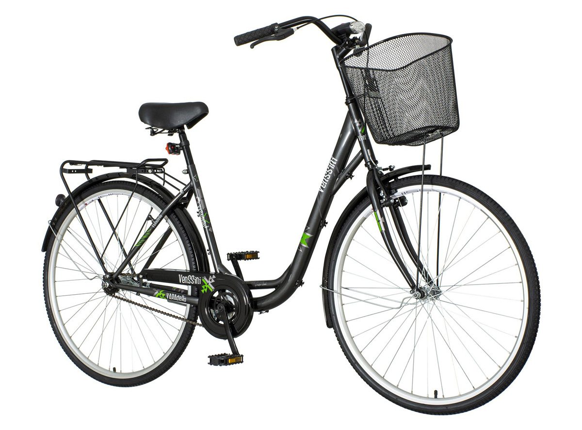 City bicikla venssini sivo zelena-diam282kk