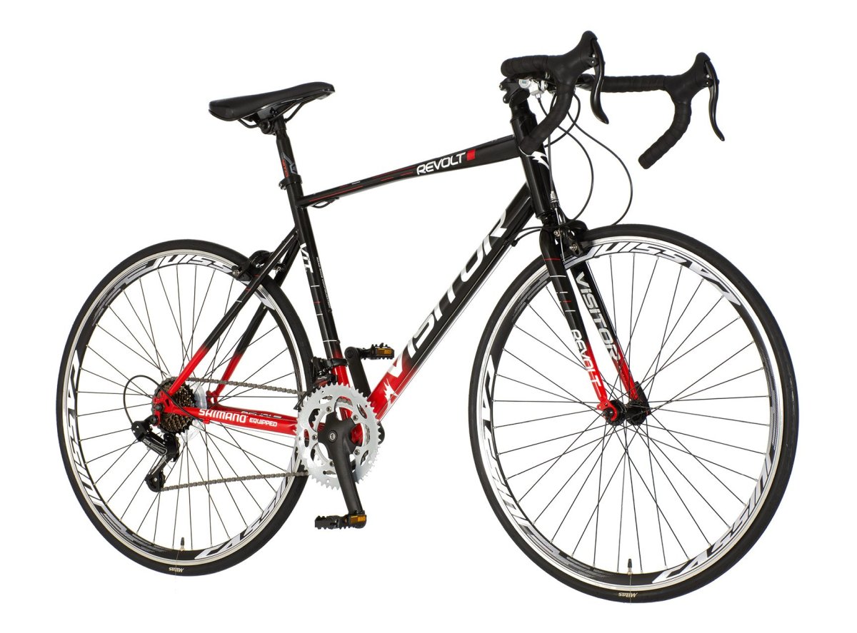 Bicikl Visitor Road Revolt 28" crno crveni