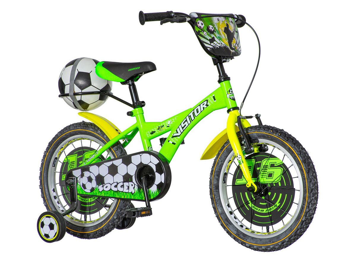 Bicikl Visitor Soccer 16" zeleno crni