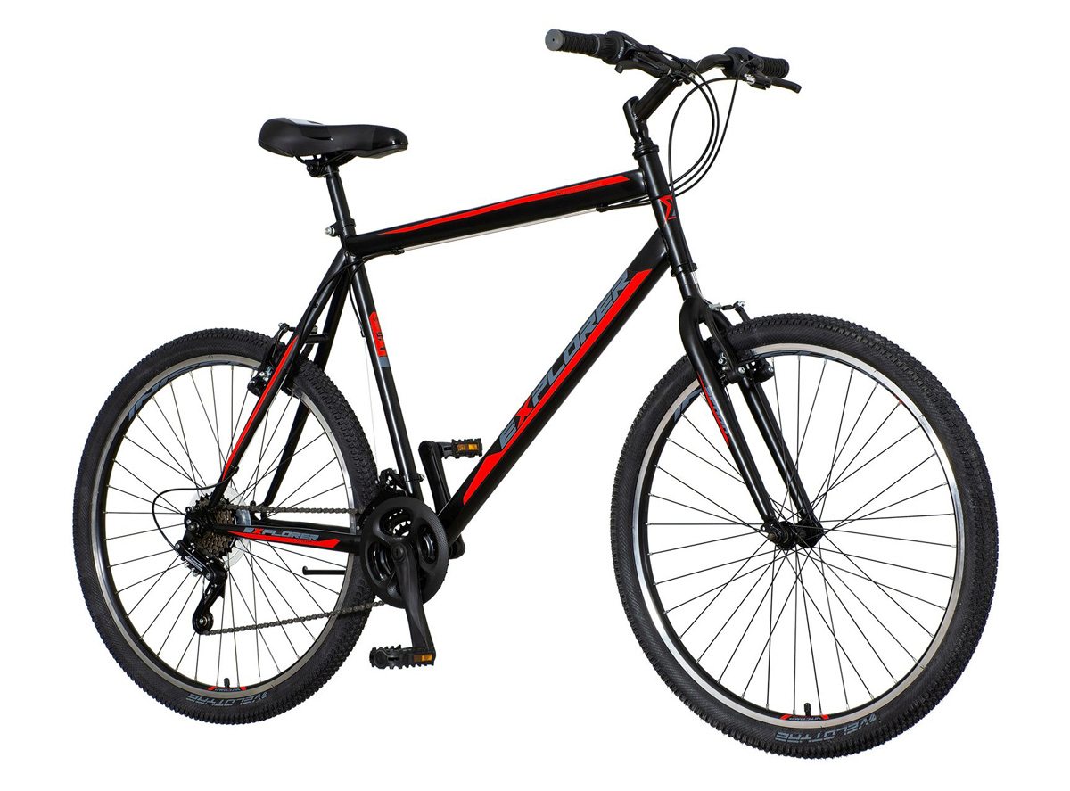 Spark explorer bicikla crno crvena-spa265