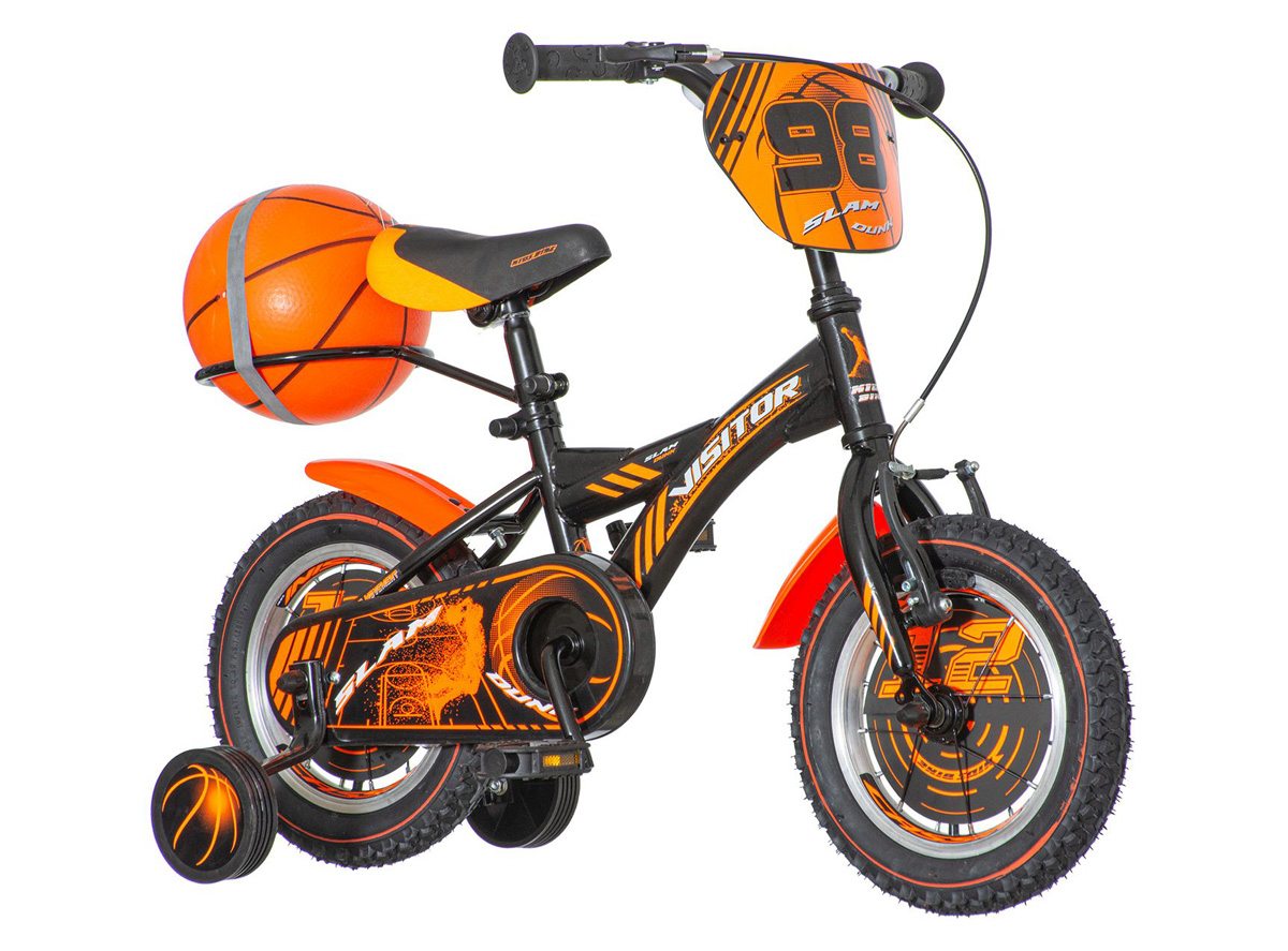 Visitor basket kids bicikla narandžasto crna-bas120
