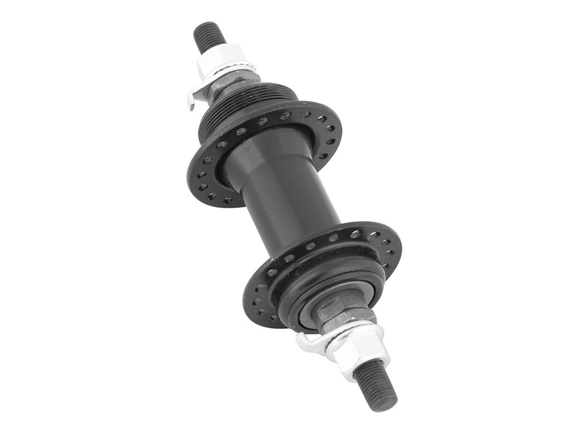 Glava prednja čelik sa navojem za disk 36r10mm crna