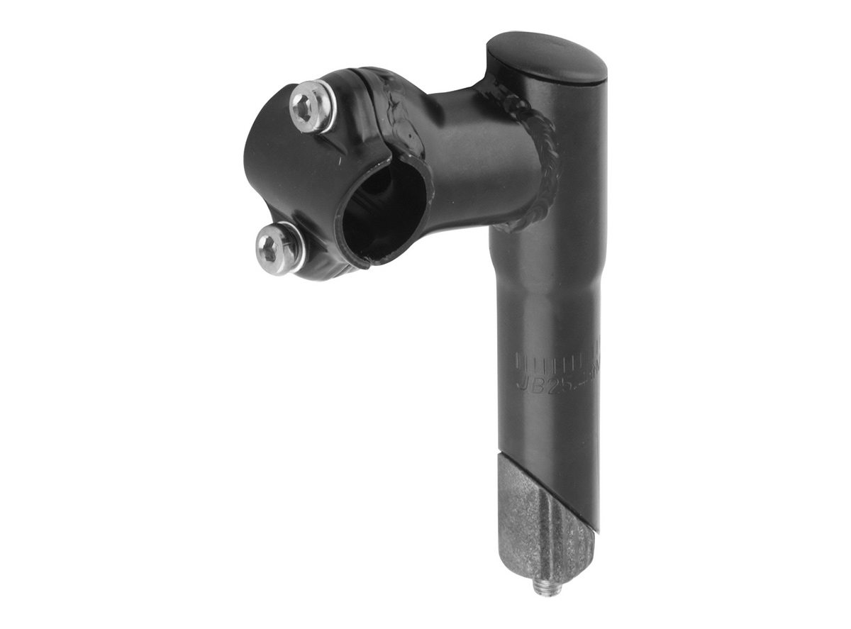 Lula volana čelik, crna, 25.4/25.4mm, ext 60mm, rise 25deg