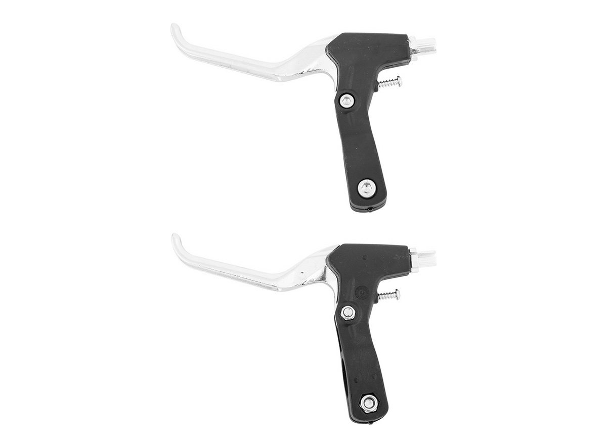 Ručice kočnice za disk kočnicu alu pvc 3 prsta crne sypo