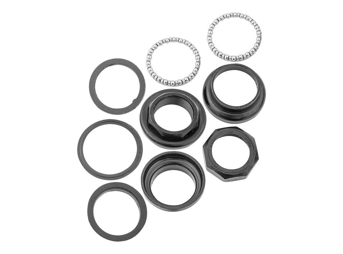 Set šolja volana nazubljena feimin crne boje sa navojem 28.6 x 34 x 30