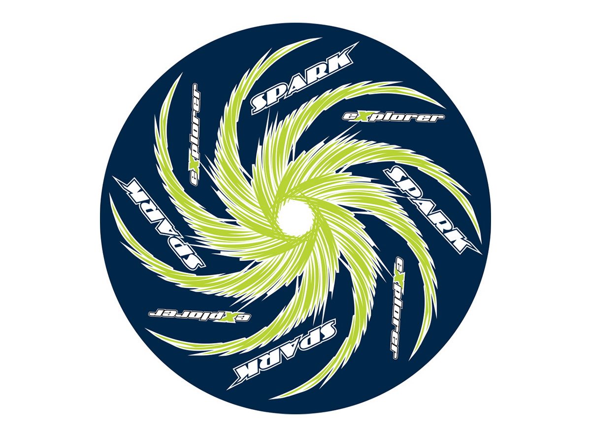 FRIZBI Ukras za točkove spark za 24”