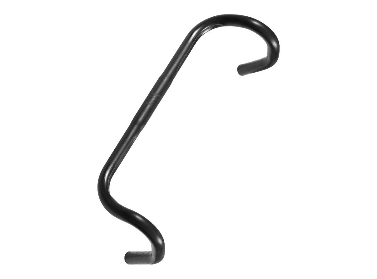 Volan alu drumski race 460x25.4mm long crni mat eco blast