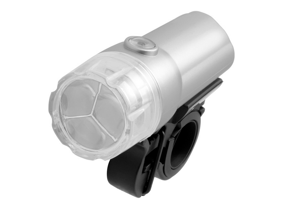 Lampa prednja sa 3 bele diode 4 funkcije