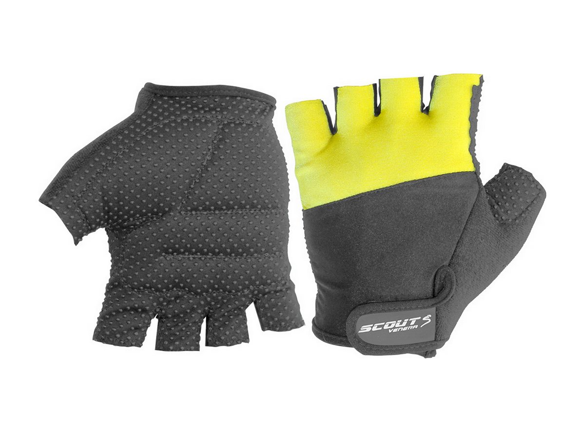 Rukavice crno žute anti slip silikon veličina L