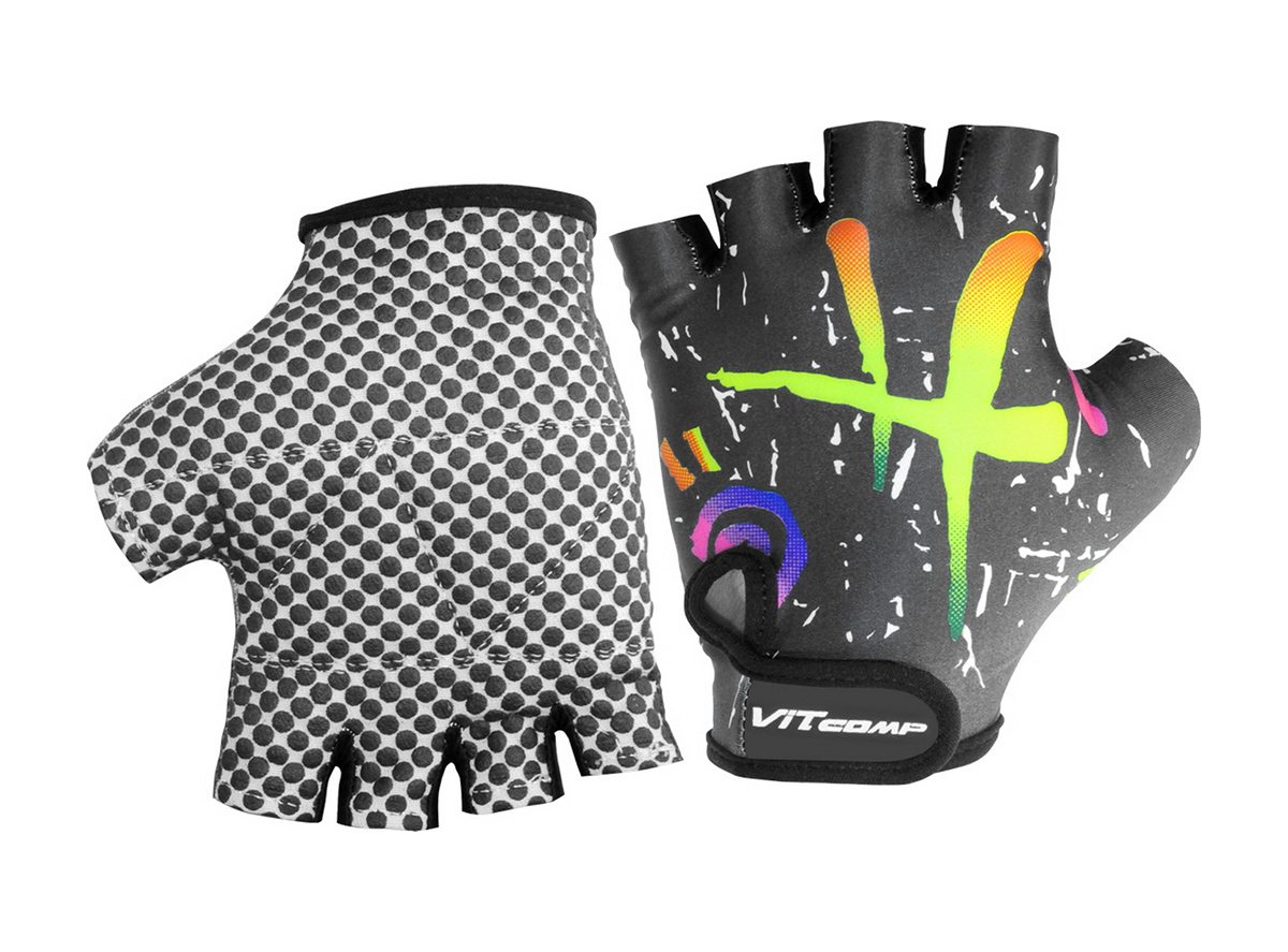 Rukavice likra crno ljubičaste veličina L