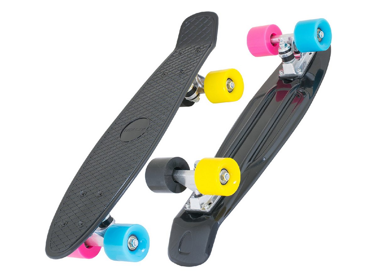 Skateboard penny (en) pw-506-22” crni sa točkićima u više boja