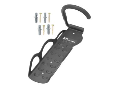 Kuka za kačenje bicikli montaža na zid crna