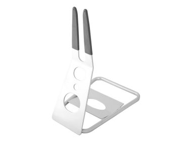 Stalak za jedan bicikl “shop”, za radnju, sivi gumirani