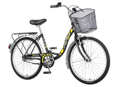 Bicikl Visitor Lowland 24" crno žuti