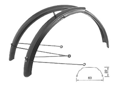 Blatobran 26” metal crni