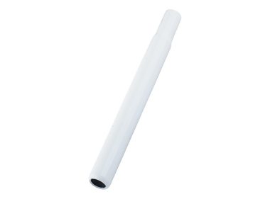 Cev sedišta  metal kraća 25.4 x 250 mm bela