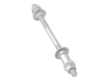 Osovina zadnja mtb sa prašinarom kineska 3/8” x 175mm