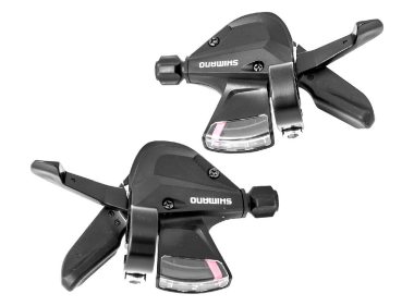 Ručice menjača altus shimano 3/7 speed crne aslm310r7a/ aslm310la