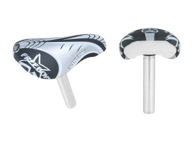 Sedlo dečije sivo crno sa šticnom 25.4mm (art.450)