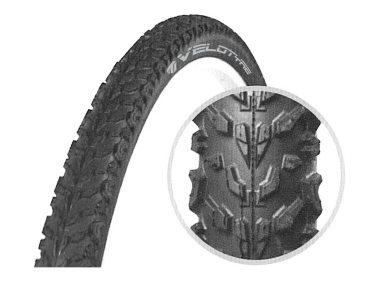 Sp.27.5x2.10 (52-584) crna guma pah free velotyre
