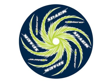 FRIZBI Ukras za točkove spark za 24”