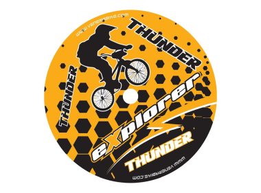 FRIZBI Ukras za točkove thunder za 20”