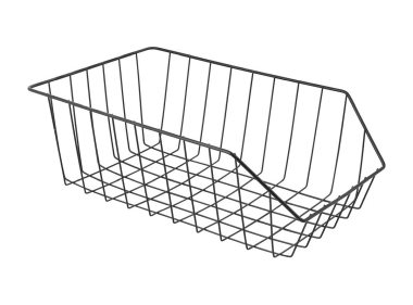 Korpa kockasta pozadi klasična bez ručke