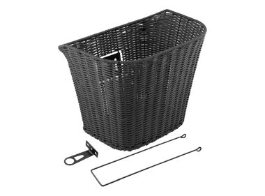 Korpa ratan pletena crne boje fashion 48 mm 1”-1.1/8”