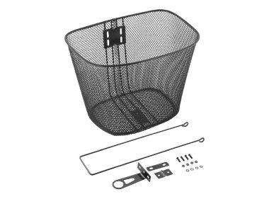 Korpa sitno pletena sa držačem za bicikle sa a-head šoljicama