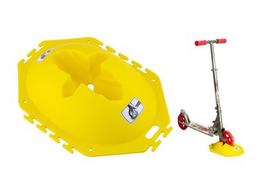 Plastični držač za trotinete žuti rot